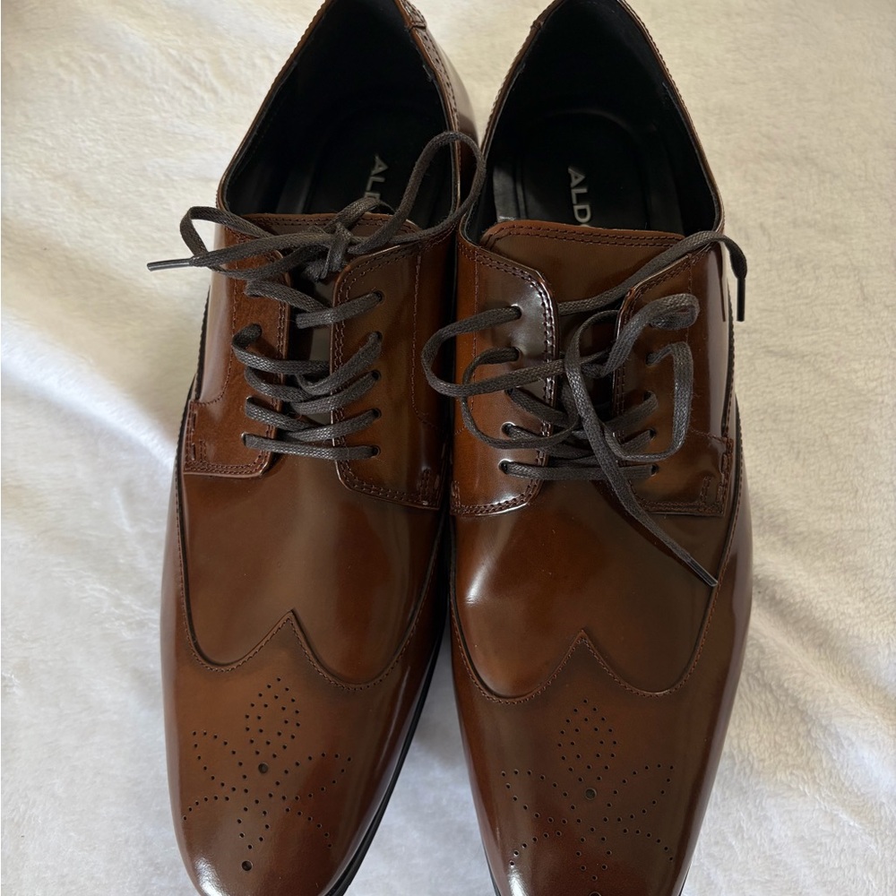 Aldo Men's Dark Brown Oxford Shoes